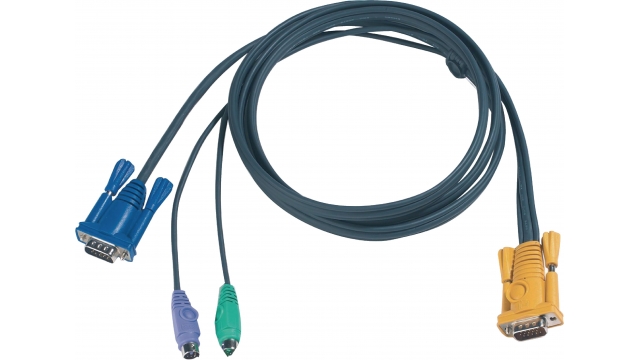 Aten 2L-5206P Kvm Special Combination Cable, Vga/ps/2