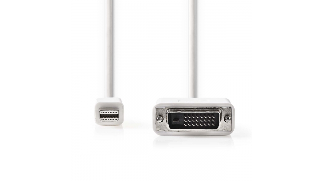 Nedis CCGP37700WT20 Mini-displayport - Dvi-kabel Mini-displayport Male - Dvi-d 24+1-pins Male 2,0 M Wit