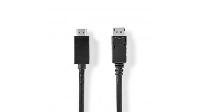 Nedis CCGP37104BK20 Displayport - Hdmi™-kabel 1.4 Displayport Male - Hdmi™ Male 2,0 M Zwart