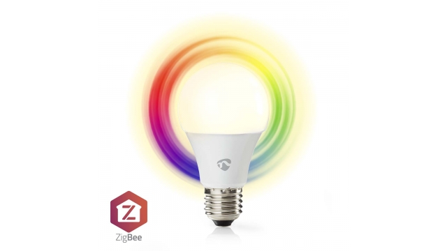 Nedis ZBLC10E27 Smartlife Multicolour Lamp Zigbee 3.0 E27 806 Lm 9 W Rgb / Warm Tot Koel Wit 2200 - 6500 K Android™ / Ios Peer 1 Stuks