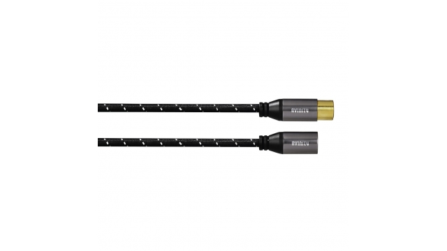 Avinity Audiokabel XLR-stekker - XLR-koppeling Stof Verguld 1,5 M