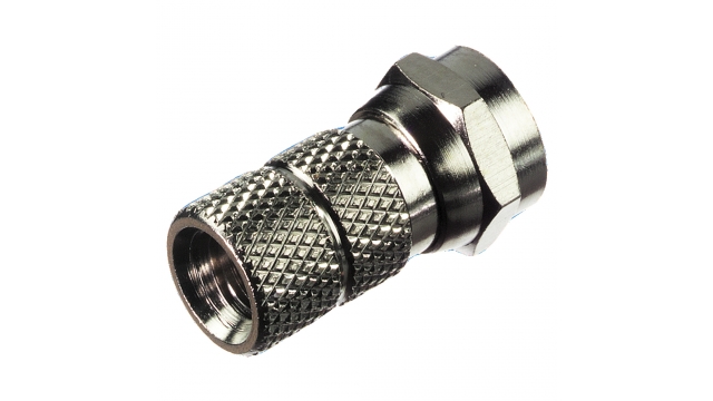 Basic F-connector Schroef 6.6mm