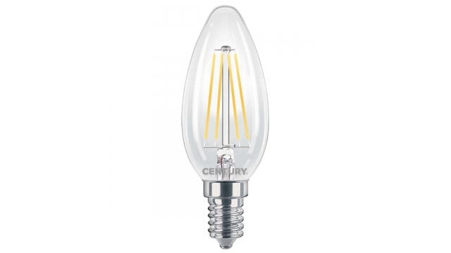 Century INM1-061427 Led Vintage Filament Lamp Candle E14 6 W 806 Lm 2700 K