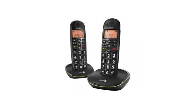 Doro Phone Easy 100W Duo Big Button Telefoon Zwart