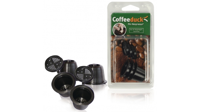 Ecopad COFFEEDUCK4N Coffeeduck Nespresso-apparaat Zwart