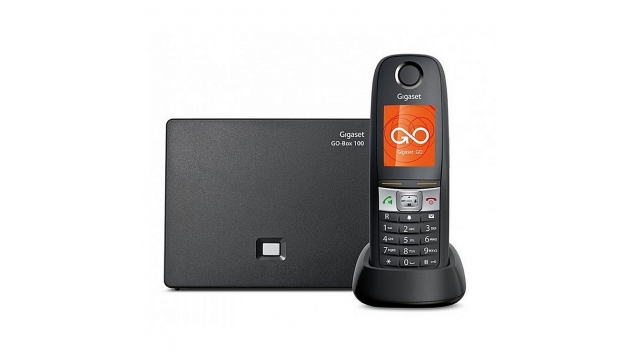 Gigaset E630A GO Telefoon + 3 Antwoordapparaten Zwart