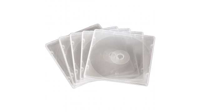 Hama CD Slim Box PP 20-pack Transparant