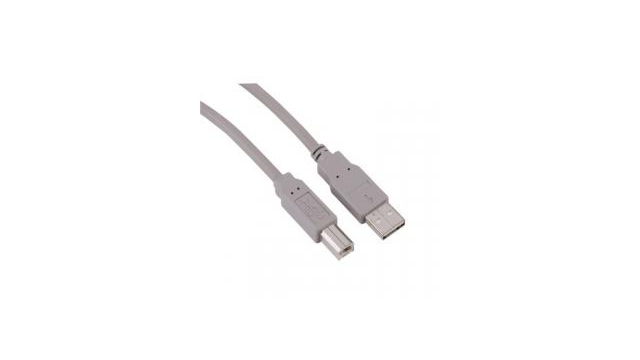 Hama USB Verbindings Kabel Type AB 5 Mtr Ip10