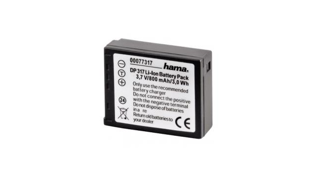 Hama Rechargeable Li-Ion Battery DP 317 f/ Panasonic