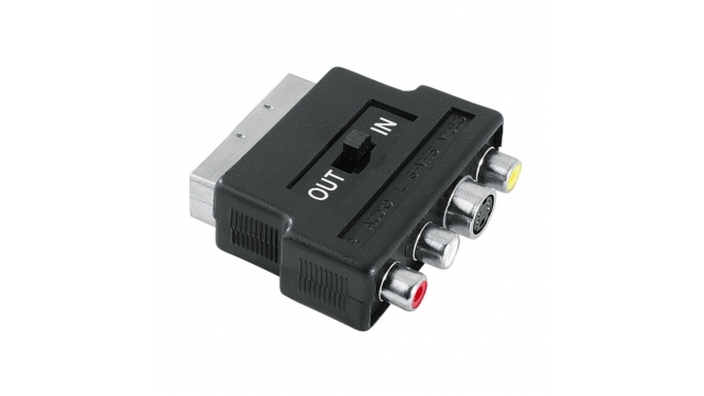 Hama Video Adapter S-VHS/3 RCA - Scart IN/OUT