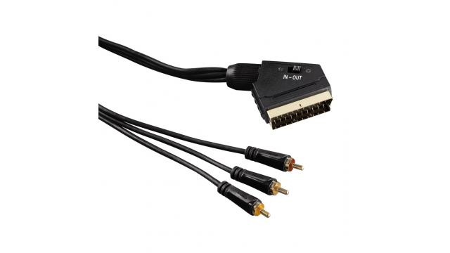 Hama Audio/video Kabel Scart - 3cinch 3m 3ster