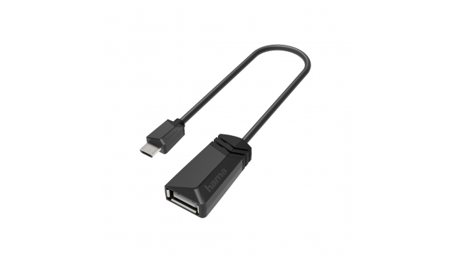 Hama USB-OTG-adapter Micro-USB-stekker - USB-aansluiting USB 2.0 480 Mbit/s