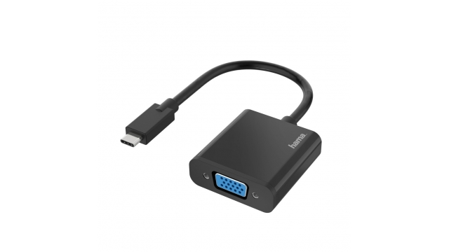 Hama Video-adapter USB-C-stekker - VGA-aansluiting Full-HD 1080p