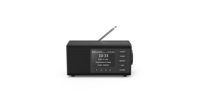 Hama Digital Radio DR1000 FM/DAB/DAB+ Zwart