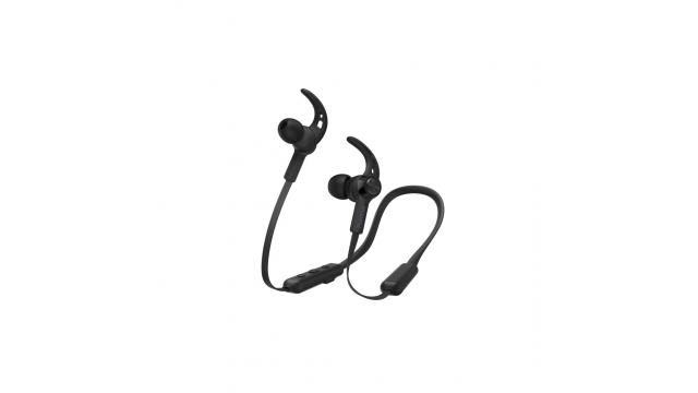 Hama Bluetooth®-koptelefoon Freedom Neck In-ear Microfoon Ear-hook Zwart