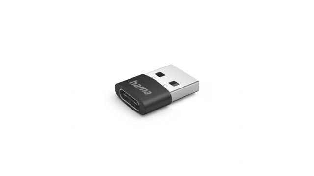 Hama USB-C-adapter USB-A-stek. - USB-C-aansl. Zonder Kabel 480 Mbit/s 3 St.