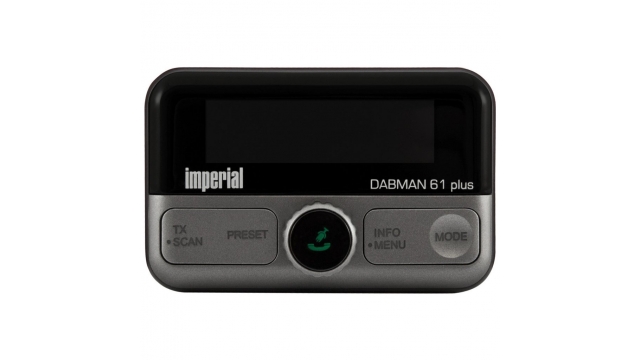 Imperial DABMAN 61 Plus Zender Radio Adapter Zwart/Zilver