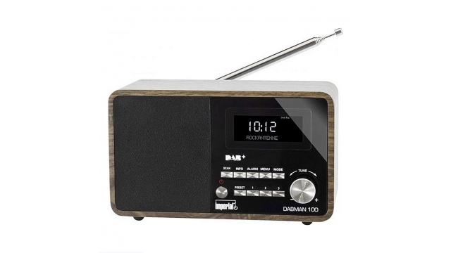 Imperial DABMAN 100 Radio Hout/Zwart