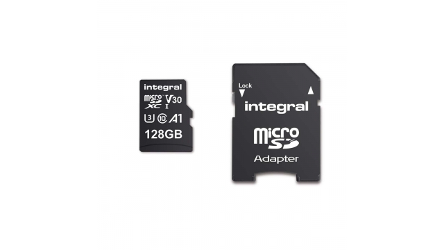 Integral MSDX128G100V30 Microsdxc / SD Geheugenkaart 128 GB