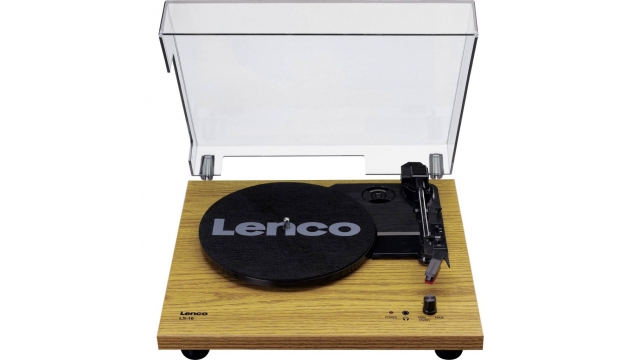 Lenco LS-10WD Platenspeler met Ingebouwde Speakers MDF/Naturel