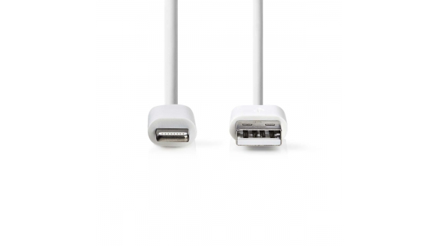 Nedis CCGP39300WT30 Sync And Charge-kabel Apple Lightning 8-pins Male - Usb-a Male 3,0 M Wit
