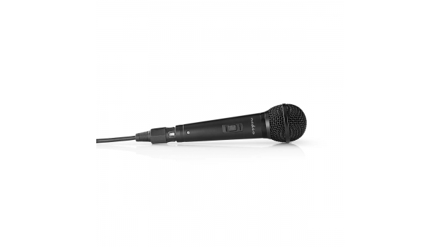 Nedis MPWD25BK Bedrade Microfoon Gevoeligheid -72 Db +/-3 Db 85 Hz - 11 Khz 5,0 M
