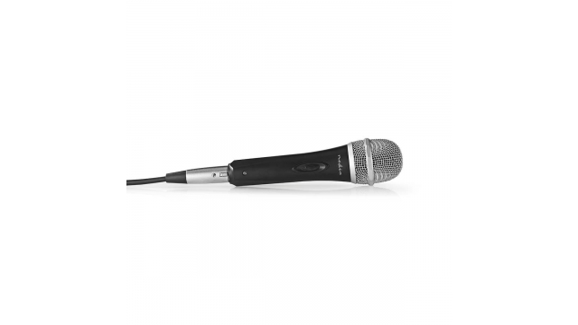 Nedis MPWD50CBK Bedrade Microfoon Gevoeligheid -72 Db +/-3 Db 50 Hz - 15 Khz 5,0 M Reisetui