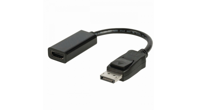 Nedis CCGB37150BK02 Displayport - Hdmi™-kabel Displayport Male - Hdmi™ Female 0,2 M Zwart