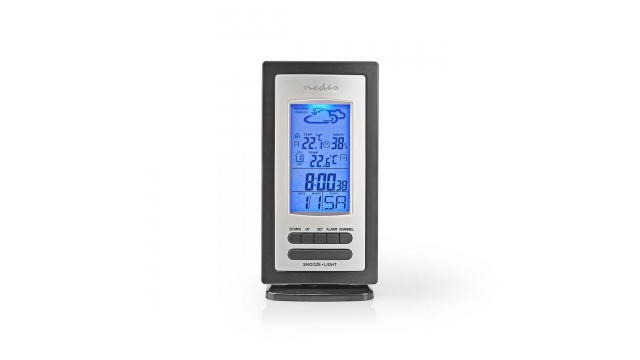 Nedis WEST201GY Weerstation Alarm Hygrometer Buitensensor