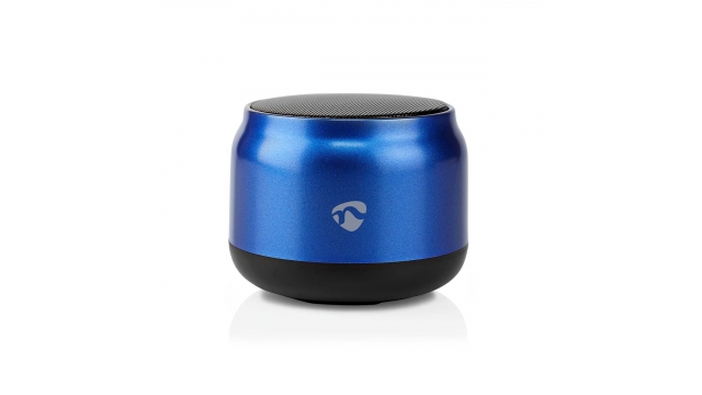 Nedis SPBT1005BU Bluetooth®-speaker Maximale Batterijduur: 4 Hrs Handheld Ontwerp 5 W Mono Ingebouwde Microfoon Koppelbaar Blauw