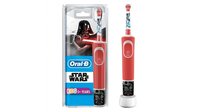 Oral B KIDS Star Wars Elektrische Tandenborstel Rood