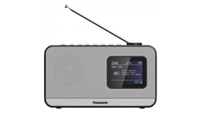 Panasonic RF-D15EG-K Radio Zilver/Zwart