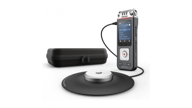 Philips DVT8110 VoiceTracer Recorder voor Vergaderingen Antraciet/Chroom