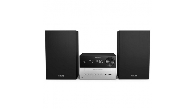 Philips TAM3205/12 Micromuzieksysteem Zwart/Zilver