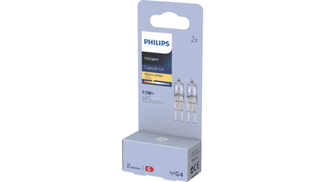 Philips Halo Caps 7.1W G4 12V CL 2PF/10 Verlichting