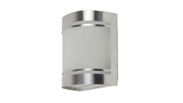 Ranex Alicante Wandlamp RVS/Zilver 16.5x14x10.5 cm