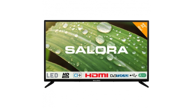 Salora 32LTC2100 HD LED Televisie 81.3 cm Zwart