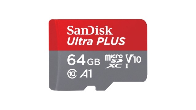 Sandisk MicroSDHC Elite Ultra 64GB 100MB/s Incl Adapter +2Y Rescue Pro + 1Y Magisto