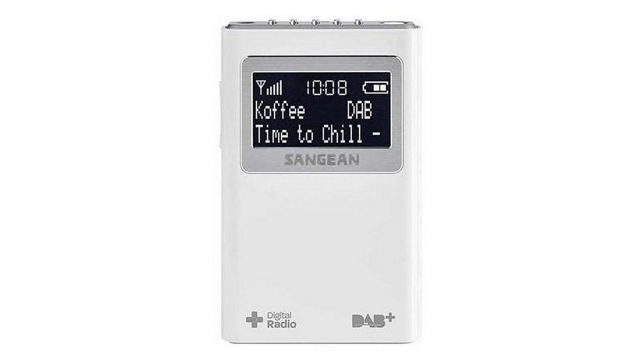 Sangean DPR-39 Draagbare Radio Wit