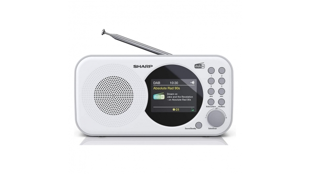 Sharp DR-P320WH Draagbare DAB+ Radio Wit