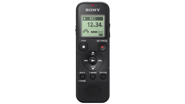 Sony ICDPX370 Digital Voice Recorder Zwart