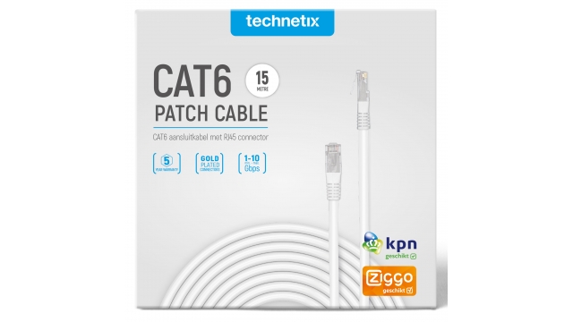 Technetix Patchkabel Cat6 15m