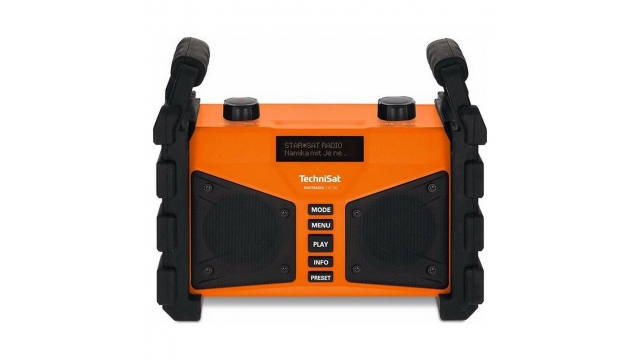 Technisat Digitradio 230 OD Bouwradio Oranje/Zwart