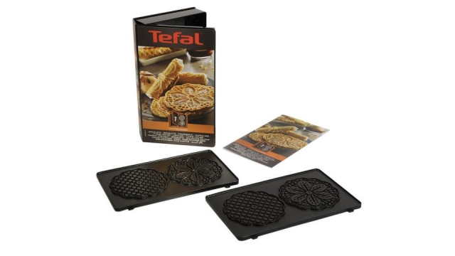 Tefal XA8007 Snack Collection Bloemvormige Wafelplaten