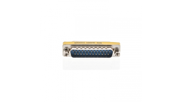Valueline VLCP52816M Seriële Adapter Sub-d 25-pins Male - Sub-d 25-pins Male Metaal