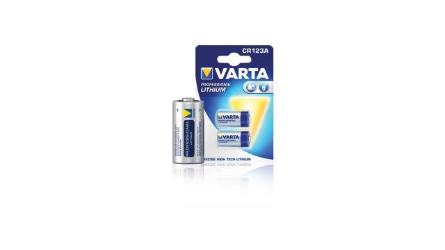 Varta Cr123a-2 Fotobatterij 3 V 1600 Mah 2-blister