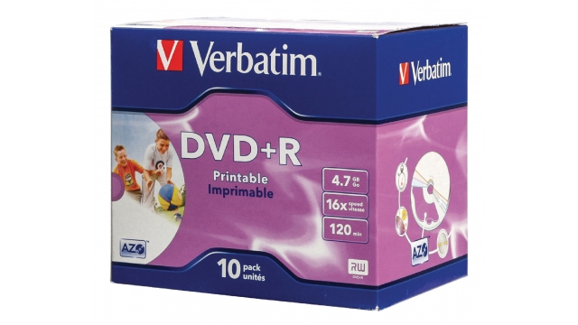Verbatim DVDVER00045B Dvd 4.7 Gb 10 St